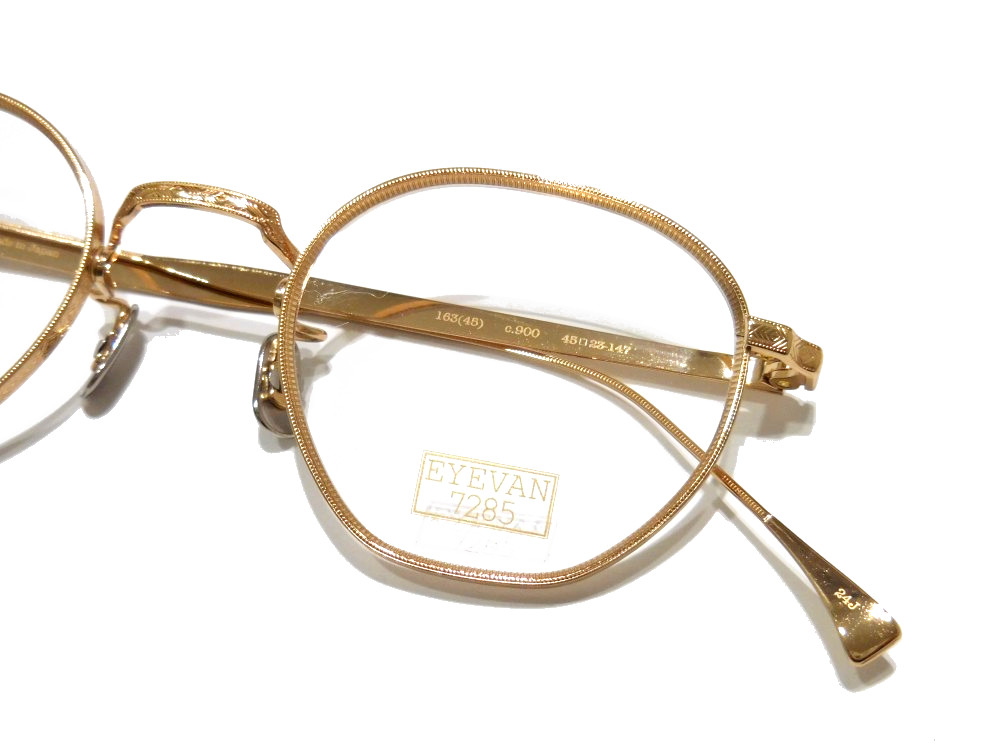 芸術品のようなアイウェア！EYEVAN7285『163』 – OptiqueHARUTA