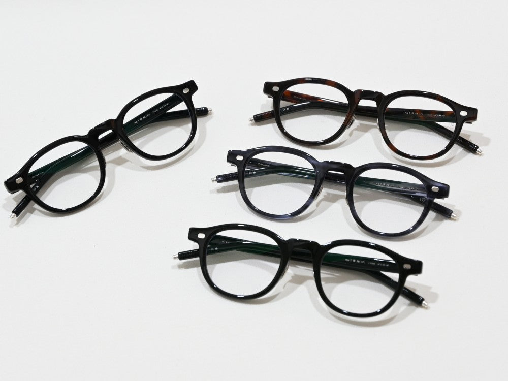 希少なセルロイドを用いた上品なアイウェア！10 eyevan 「NO.1 Ⅲ-FR